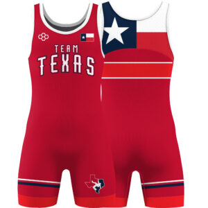 Team Texas Elite Singlet - Red